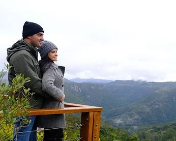 Stephanie Vilela em viagem